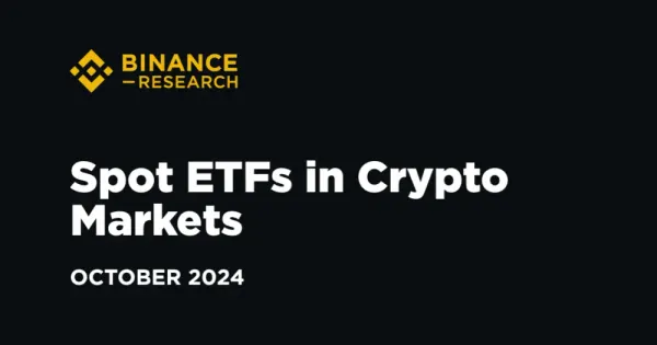 [번역] 바이낸스 리서치: 암호화폐 시장의 현물 ETF